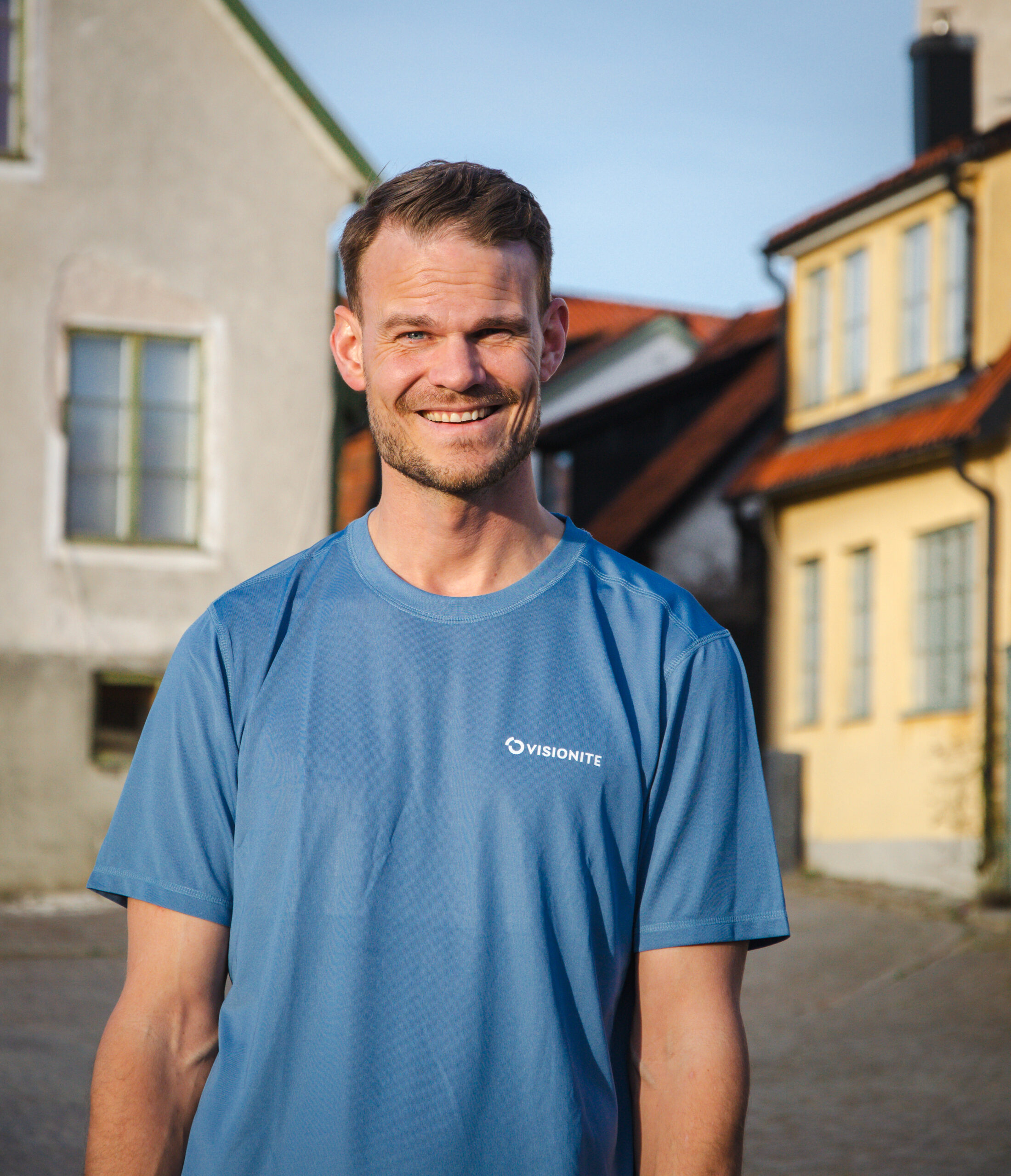 Porträttbild på Christian Olsson, VD Visionite Visby