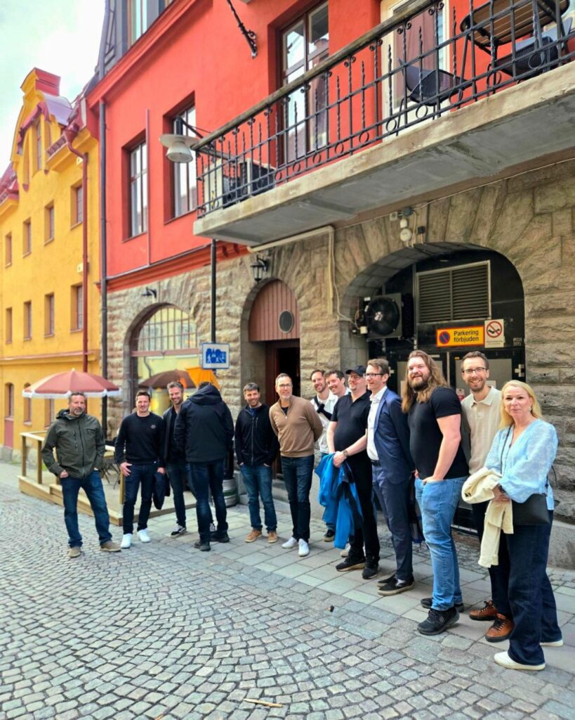en gruppbild på Visionites medarbetare i Östersund.
